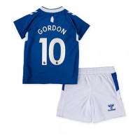 Everton Anthony Gordon #10 Hjemmebanesæt Børn 2022-23 Kortærmet (+ Korte bukser)